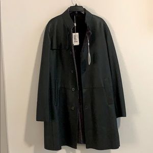 Armani fur lined jacket